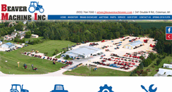 Desktop Screenshot of beavermachineinc.com